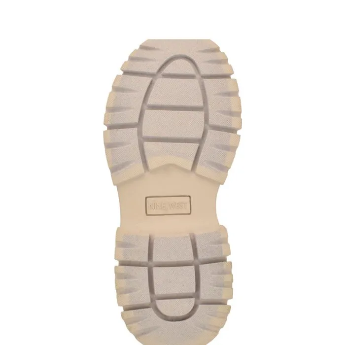 Budde Lug Sole Casual Booties Light Natural Women Nine West Boots and Booties