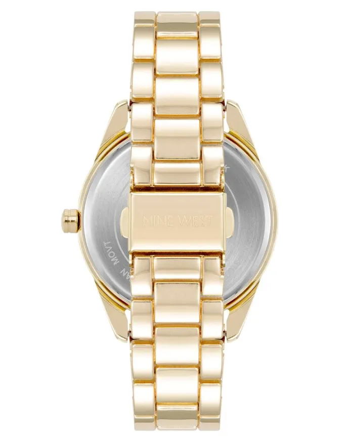 Burgundy Bezel Watch Gold Women Nine West Straps Burgundy Bezel Watch Gold Women Nine West Straps
