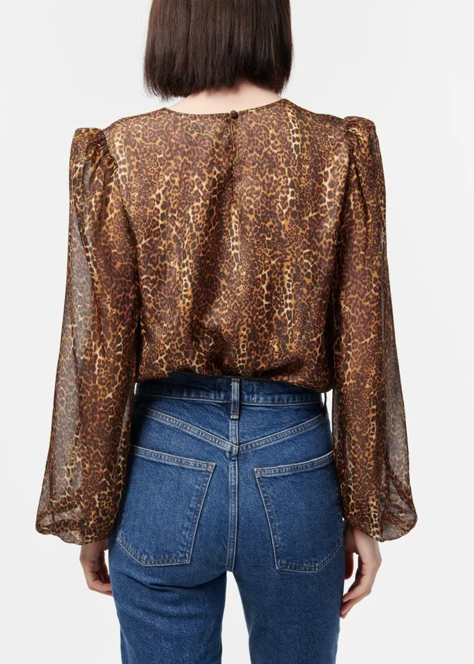 CAMI NYC Bodysuits Women Isa Bodysuit Animal Print