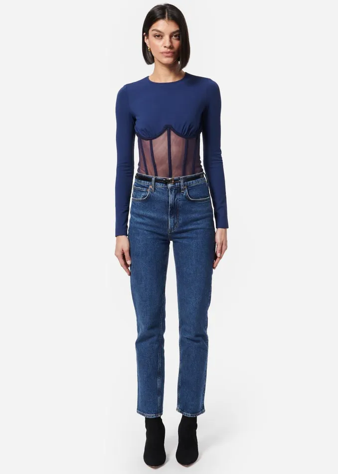 CAMI NYC Bodysuits Women Zoma Bodysuit Eclipse