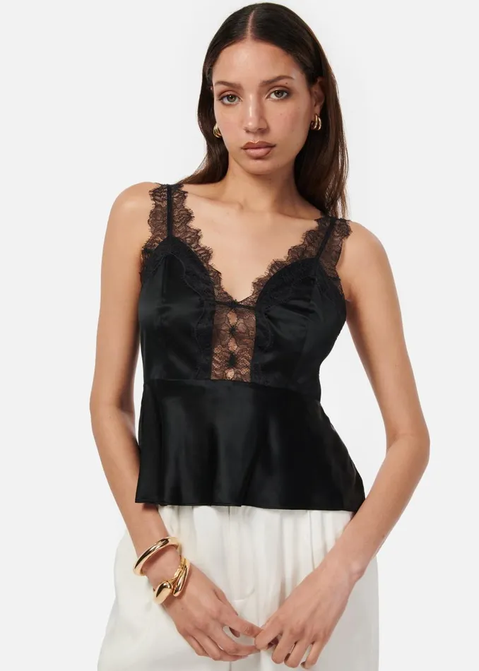 CAMI NYC Camisoles Women Meredith Cami Black