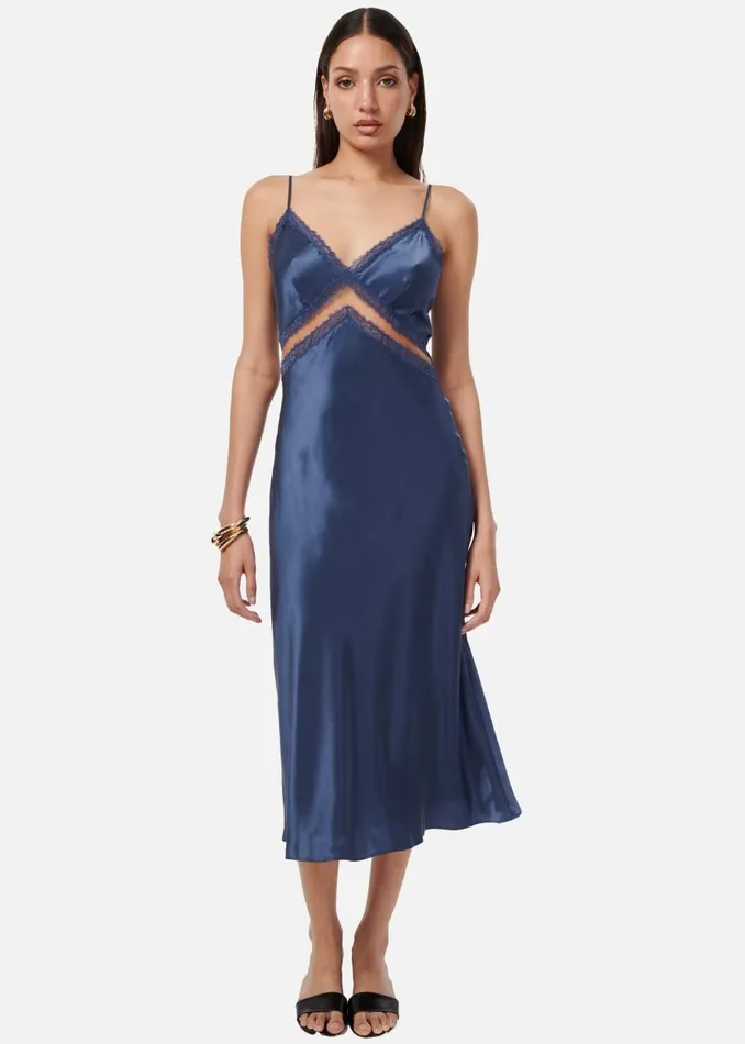 CAMI NYC Dresses Women Delfina Dress Stonewash