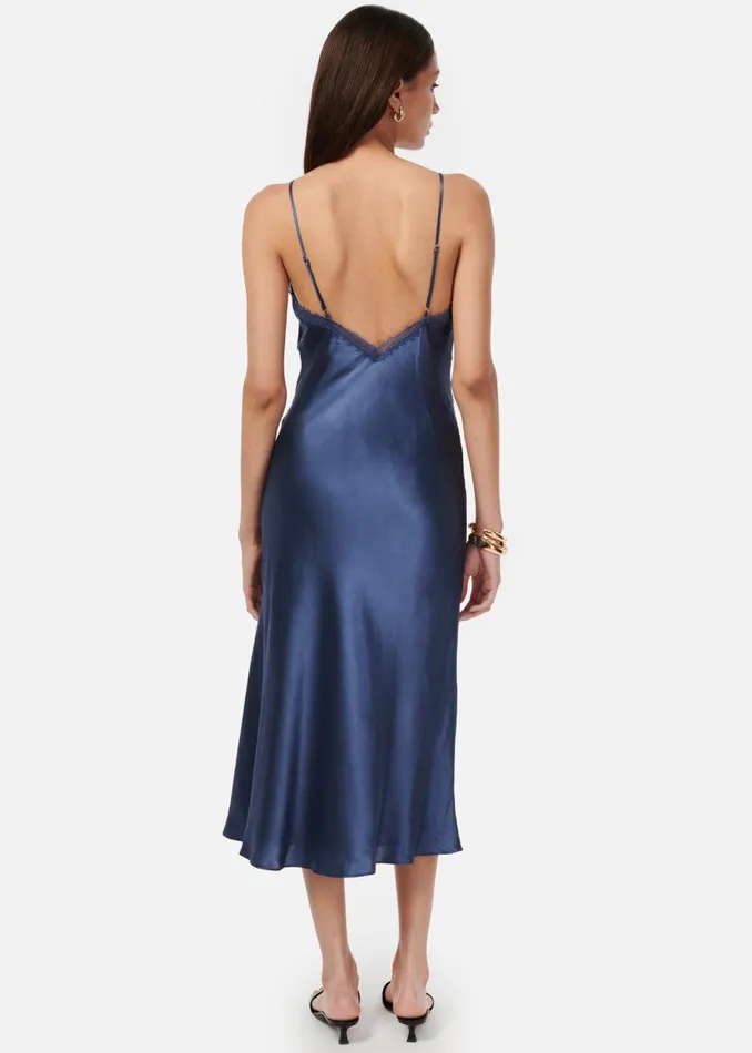 CAMI NYC Dresses Women Delfina Dress Stonewash