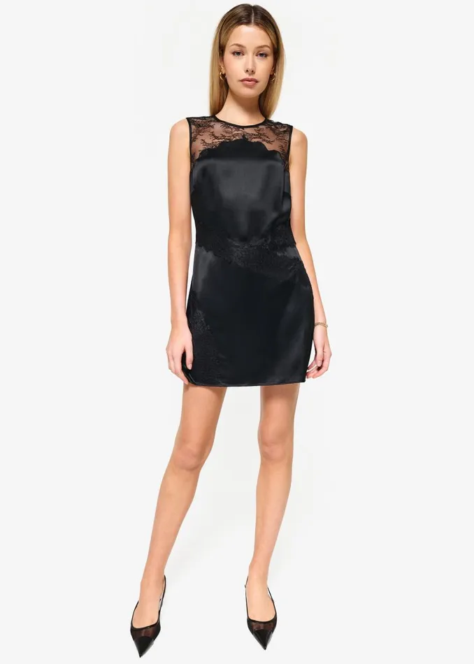 CAMI NYC Dresses Women Farrah Mini Dress Black