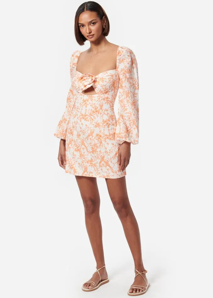 CAMI NYC Dresses Women Swetha Dress Papaya Toile