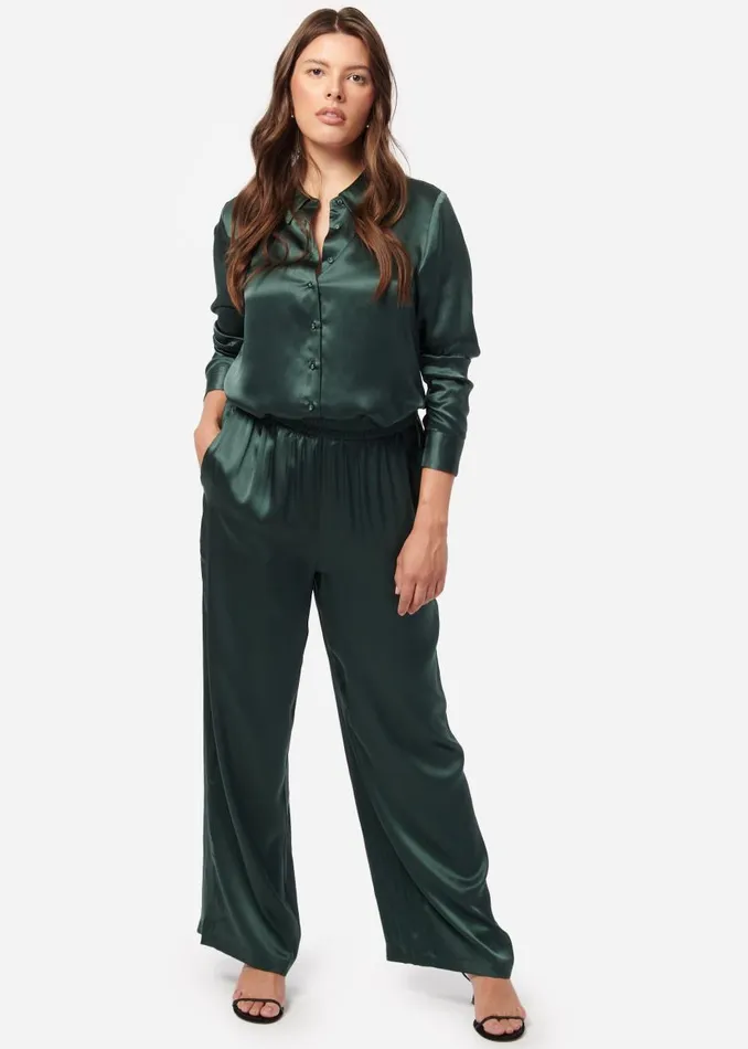 CAMI NYC Tops and Sweaters Women Crosby Blouse Hunter