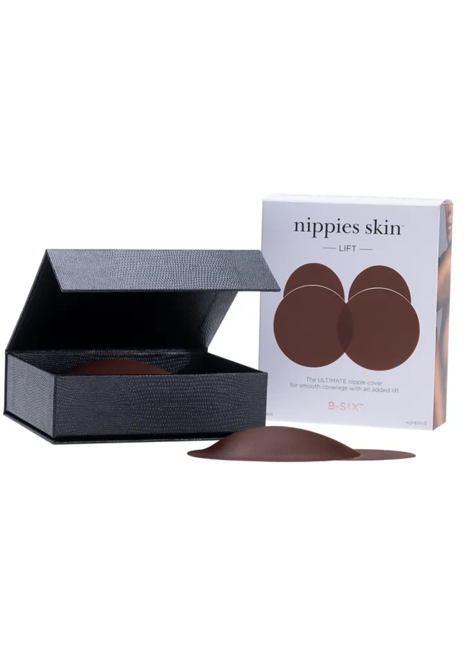 CAMI NYC Undergarments Women BSIX Nippies Skin Lift Nipple Covers Espresso