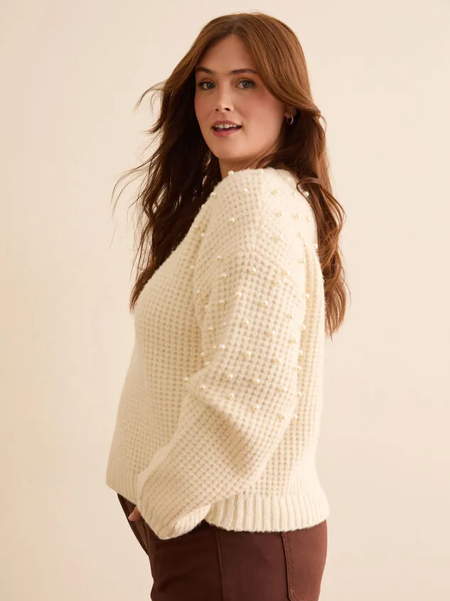 Camille Cropped Sweater Pearledivory Women Altar039d State Sweaters Cardigans Camille Cropped Sweater Pearledivory Women Altar039d State Sweaters Cardigans