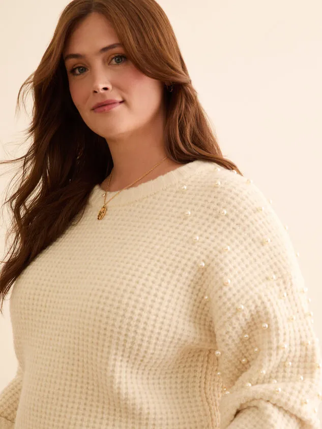 Camille Cropped Sweater Pearledivory Women Altar039d State Sweaters Cardigans Camille Cropped Sweater Pearledivory Women Altar039d State Sweaters Cardigans
