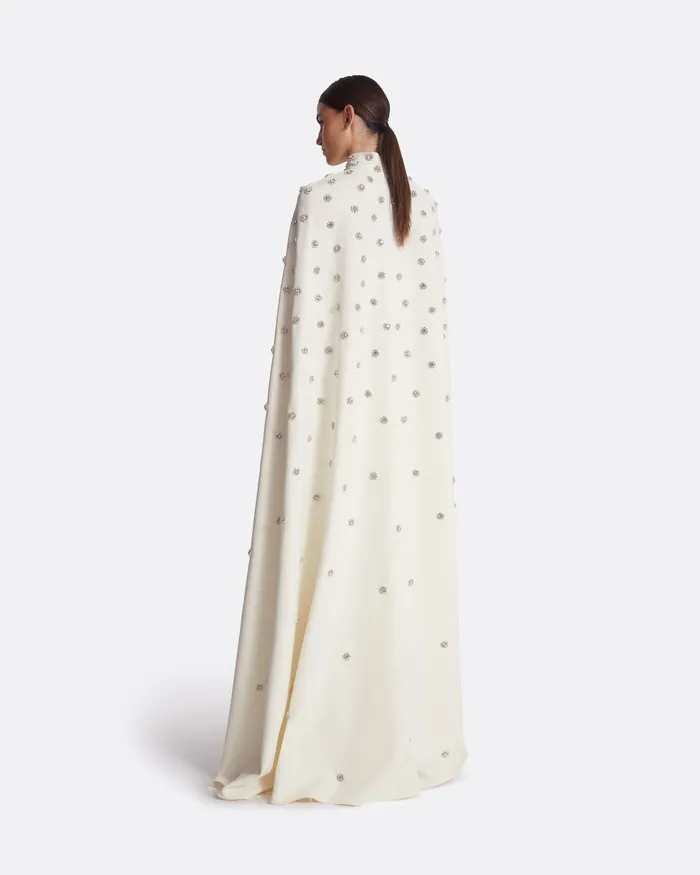 Capes and Harnesses Women Manore Ivory Embroidered Harness Ivory Safiyaa