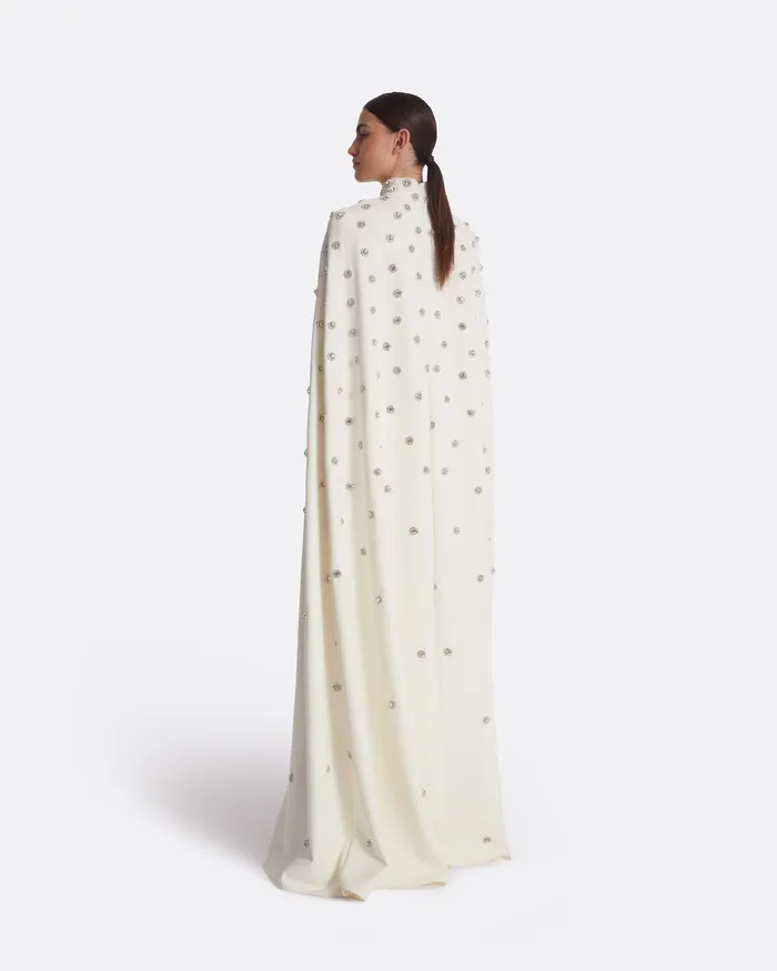 Capes and Harnesses Women Manore Ivory Embroidered Harness Ivory Safiyaa