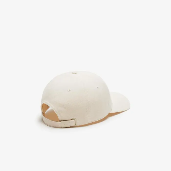 Caps and Hats MenWomen Lacoste Unisex Lacoste X Highsnobiety Cotton Piqu Cap Beige Iit