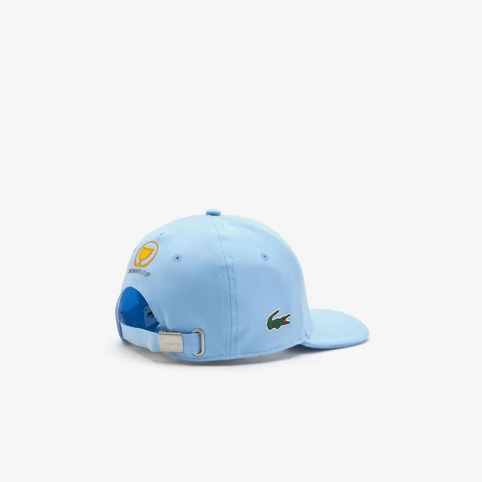 Caps and Hats MenWomen Lacoste Unisex Presidents Cup Lacoste SPORT American Flag Adjustable Cap Blue 5r4