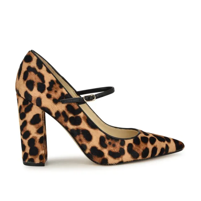 Carlien Mary Jane Pumps Leopard Women Nine West Heels