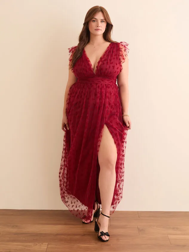 Cassandra Velvet Embroidered Maxi Dress Emerald Women Altar039d State Dresses