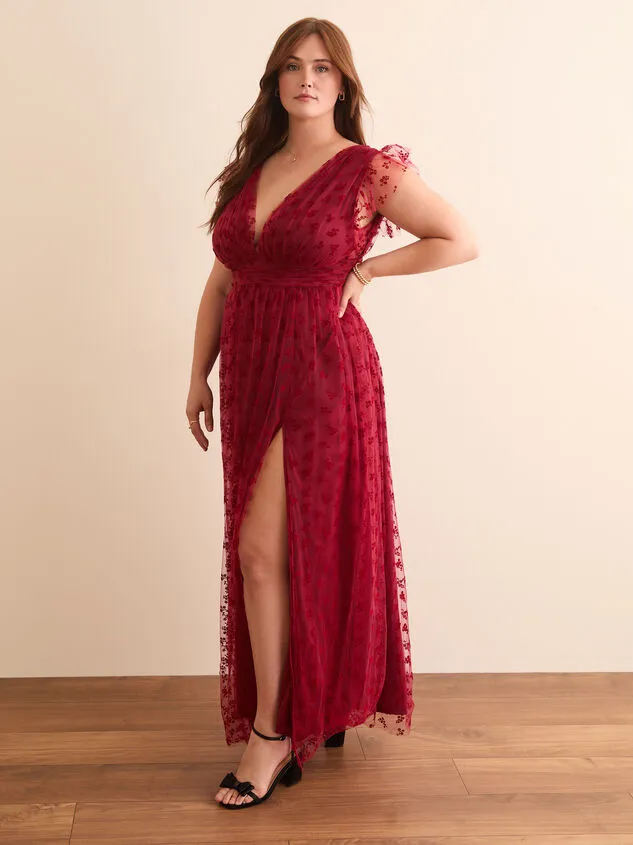 Cassandra Velvet Embroidered Maxi Dress Emerald Women Altar039d State Dresses