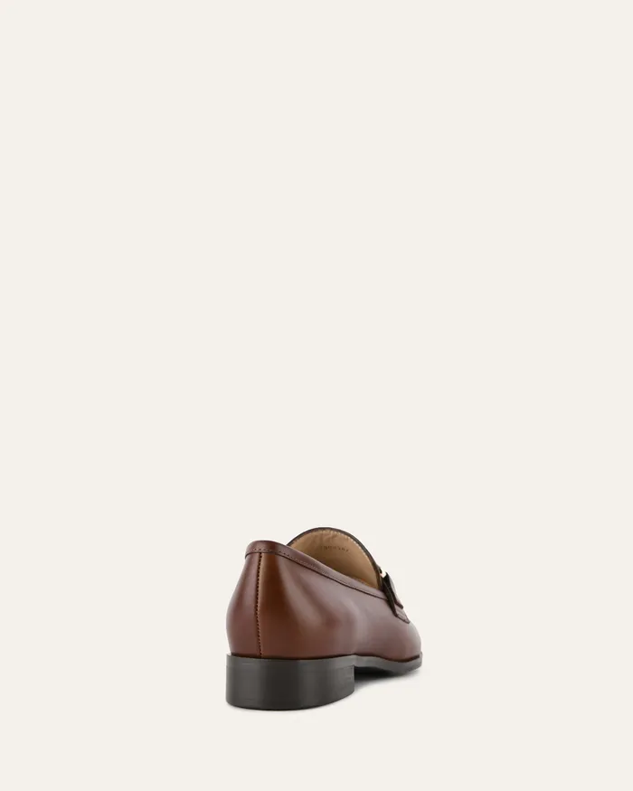 Cecilia loafers dark choc leather Women LACE UP and LOAFERS jomercer