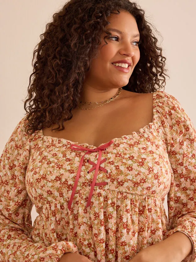 Charmaine Tie Front Babydoll Top Ivoryrust Women Altar039d State Tops Charmaine Tie Front Babydoll Top Ivoryrust Women Altar039d State Tops