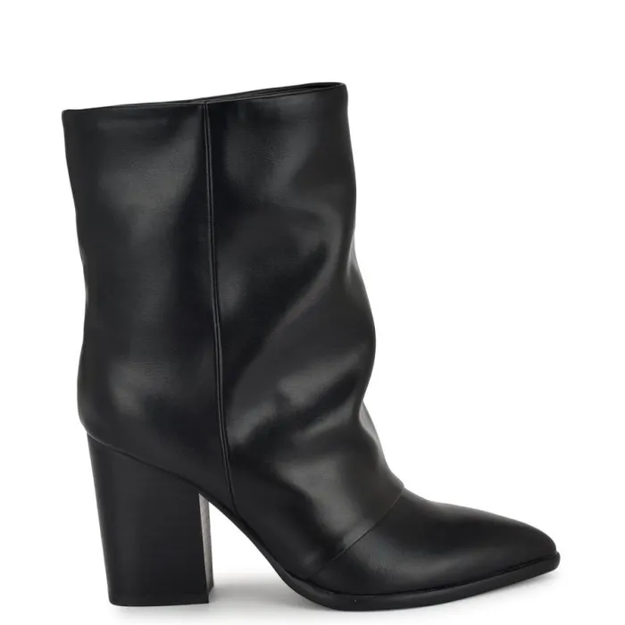 Chaye Slouch Booties Black Women Nine West Boots and Booties