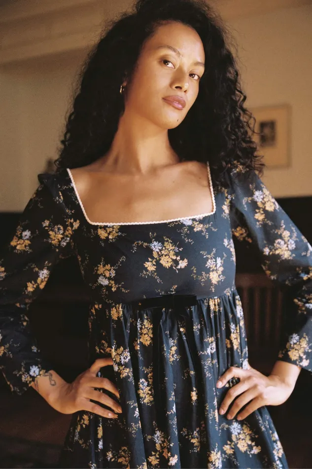 Christy Dawn Dresses Women The Carina Dress Night Chrysanthemum Christy Dawn Dresses Women The Carina Dress Night Chrysanthemum