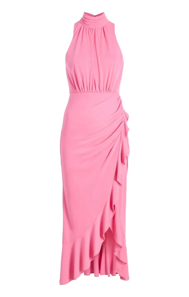 Cinq Sept Antonia Dress Flamingo Women Midi