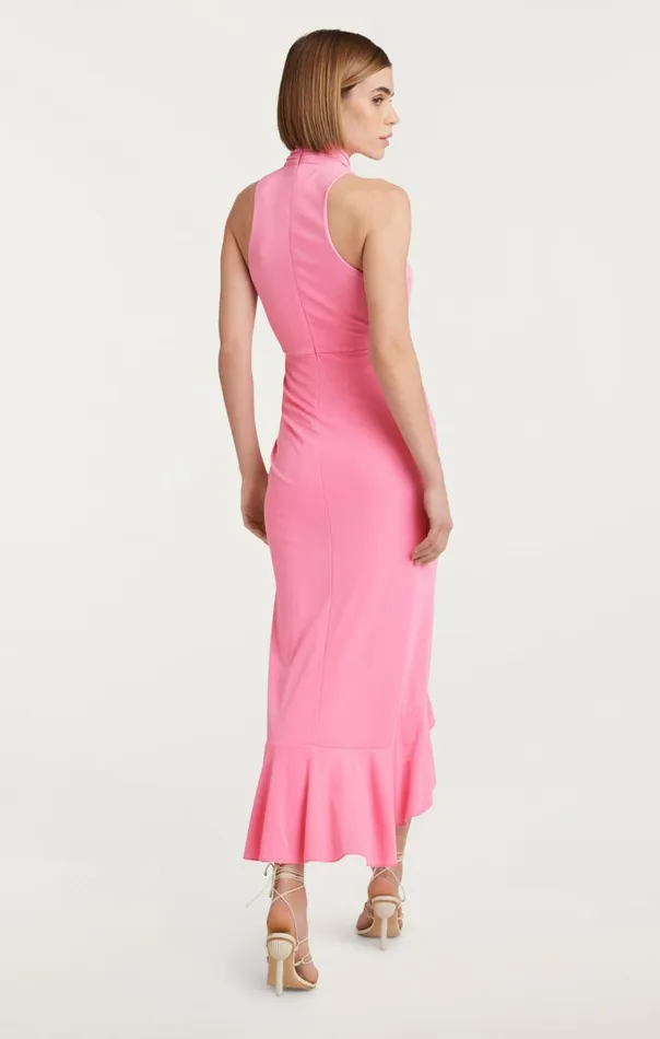 Cinq Sept Antonia Dress Flamingo Women Midi