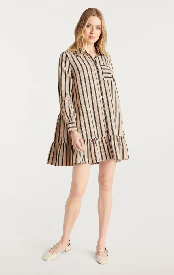 Cinq Sept Arlette Dress Khakiblack Women Mini