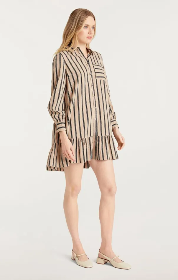 Cinq Sept Arlette Dress Khakiblack Women Mini