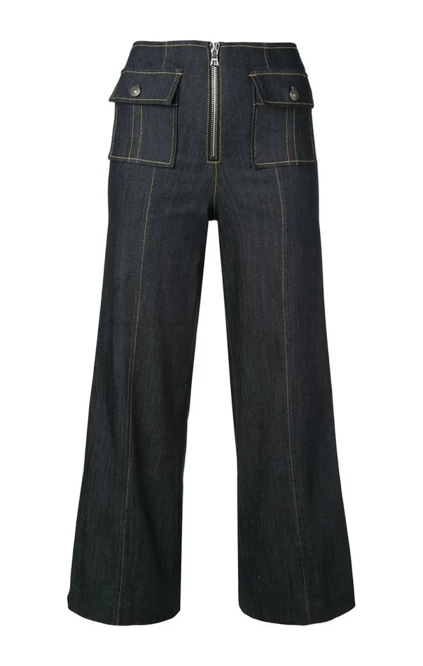 Cinq Sept Azure Pant Indigo Women Pants