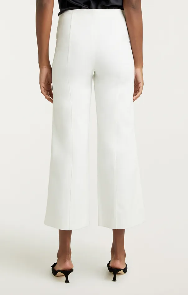 Cinq Sept Azure Pant White Women Pants