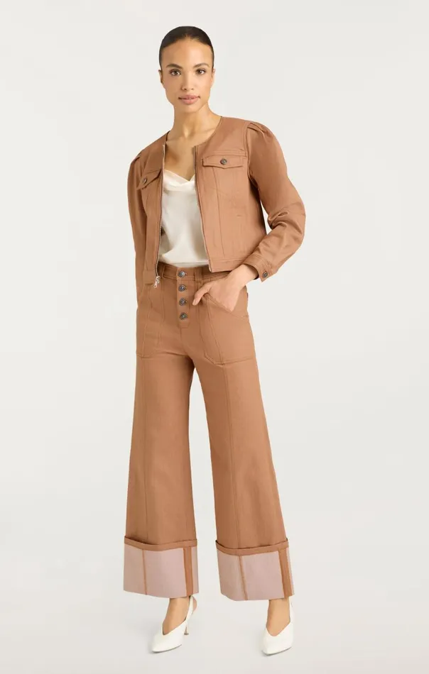 Cinq Sept Dalia Jacket Cocoa Women Denim