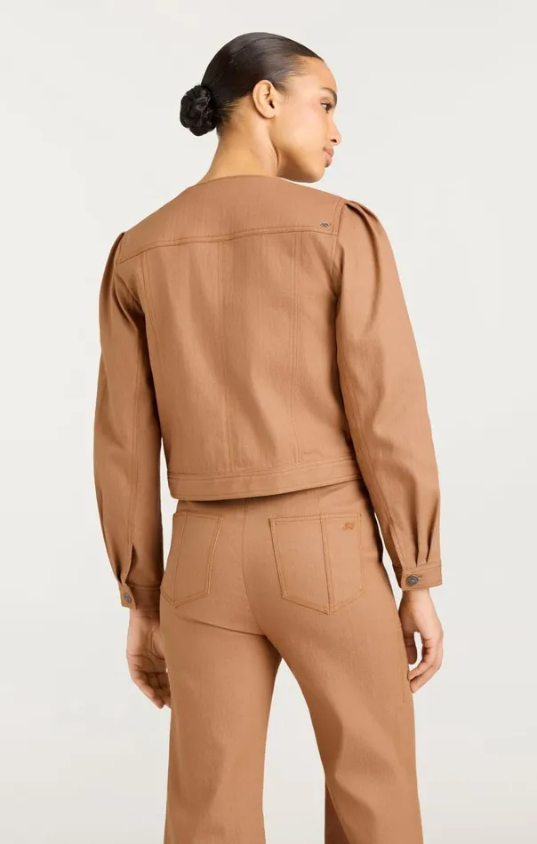 Cinq Sept Dalia Jacket Cocoa Women Denim