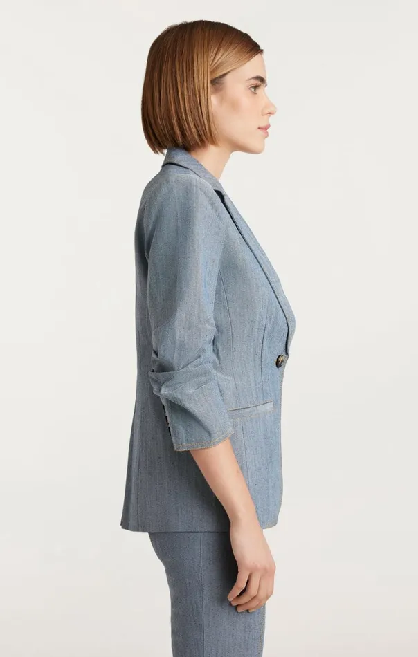 Cinq Sept Denim Khloe Blazer Lightindigo Women Denim