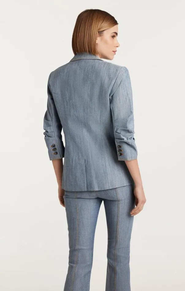 Cinq Sept Denim Khloe Blazer Lightindigo Women Denim
