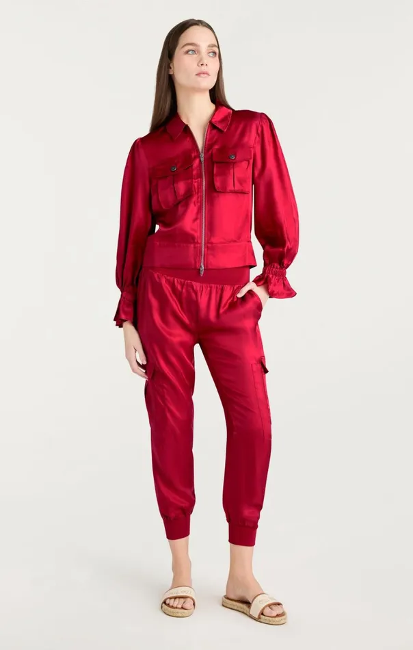 Cinq Sept Giles Pant Redcurrant Women Pants