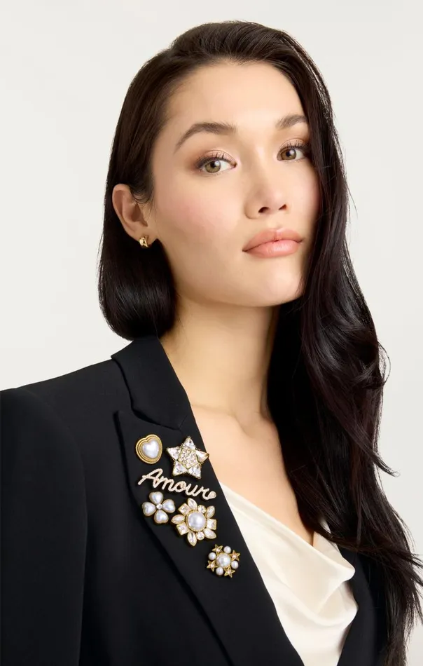 Cinq Sept Le Petit Roxie Blazer Blackivory Women Blazers
