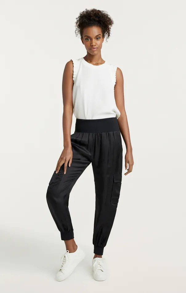 Cinq Sept Lenore Top Ivory Women Tank Tops and Camisoles
