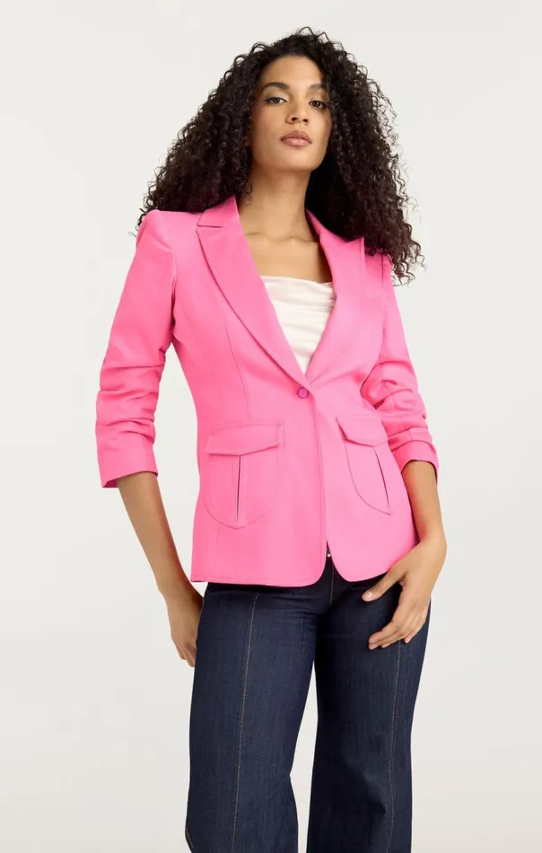 Cinq Sept Louisa Blazer Electricpink Women Blazers