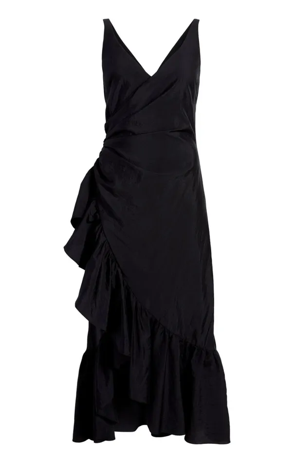 Cinq Sept Mimi Dress Black Women Midi