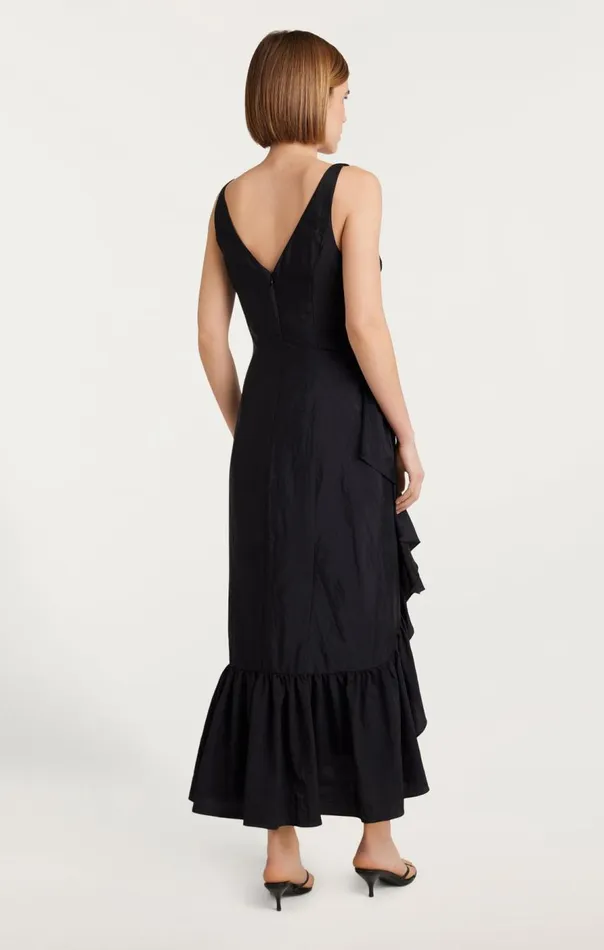 Cinq Sept Mimi Dress Black Women Midi