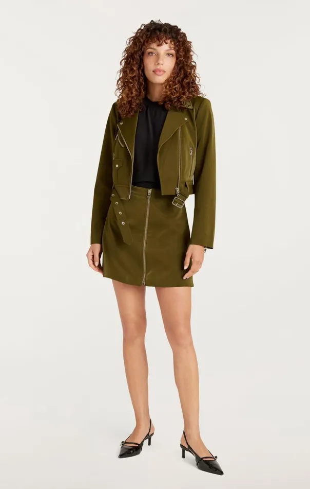 Cinq Sept Palo Skirt Darkolive Women Skirts