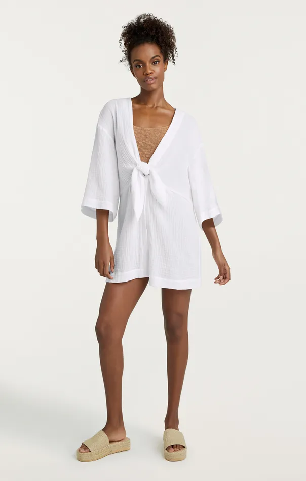 Cinq Sept Ralpha Top White Women Coverups