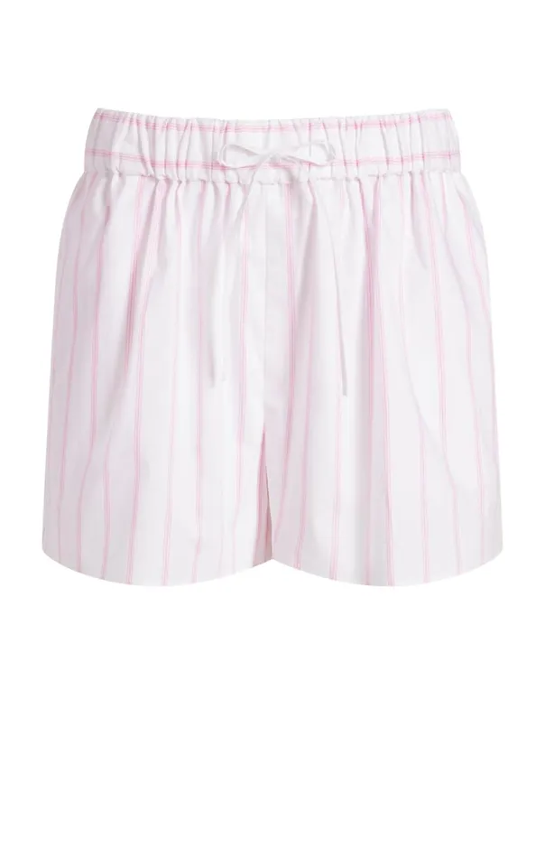 Cinq Sept Sammy Stripe Jacques Short Whitebubblegum Women Shorts