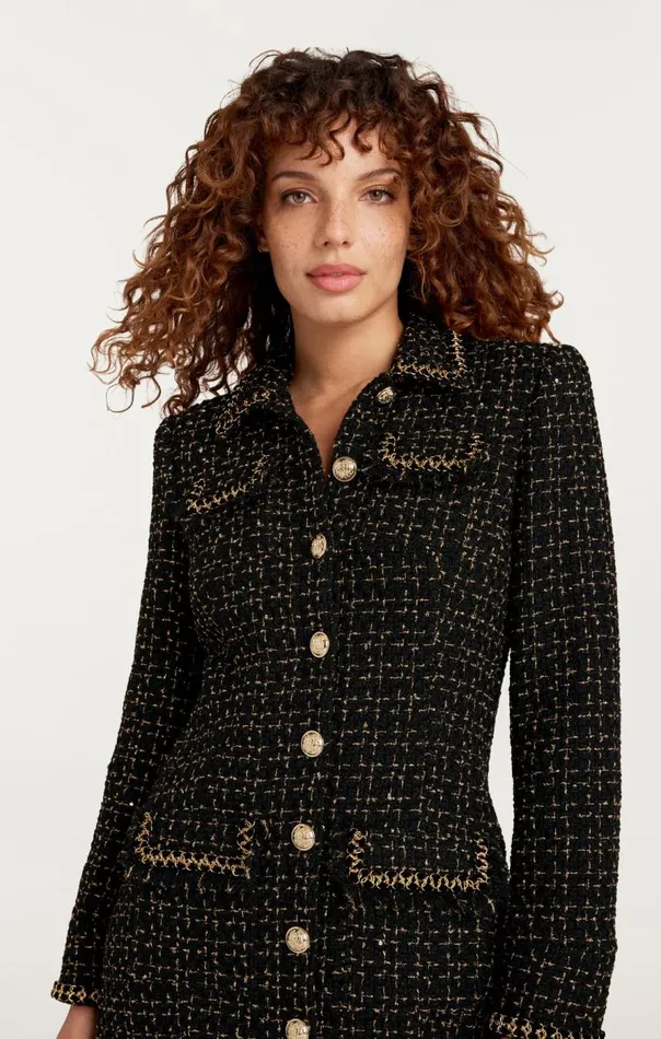 Cinq Sept Sasha Dress Blackgold Women Mini