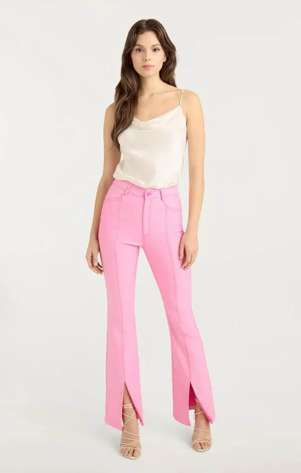 Cinq Sept Shanis Pant Lightelectricpink Women Denim