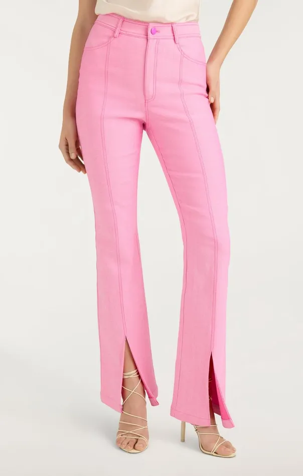 Cinq Sept Shanis Pant Lightelectricpink Women Denim