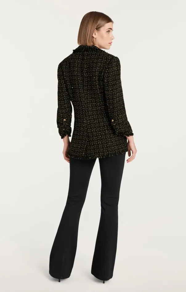 Cinq Sept Sylvie Boucle Khloe Blazer Blackgold Women Blazers