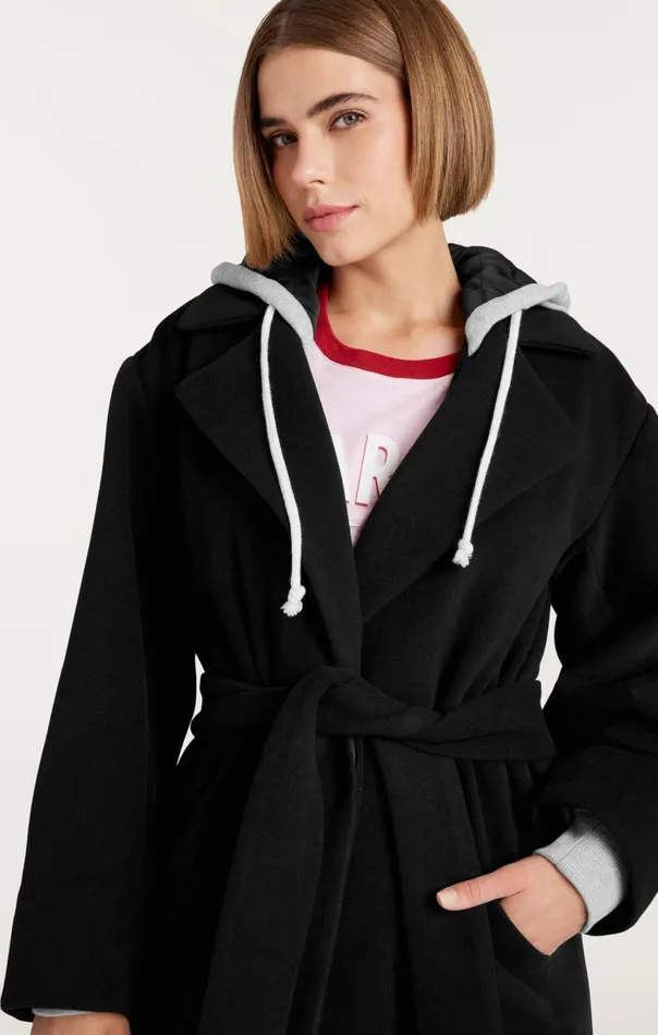 Cinq Sept Vander Coat Blackheathergrey Women Jackets
