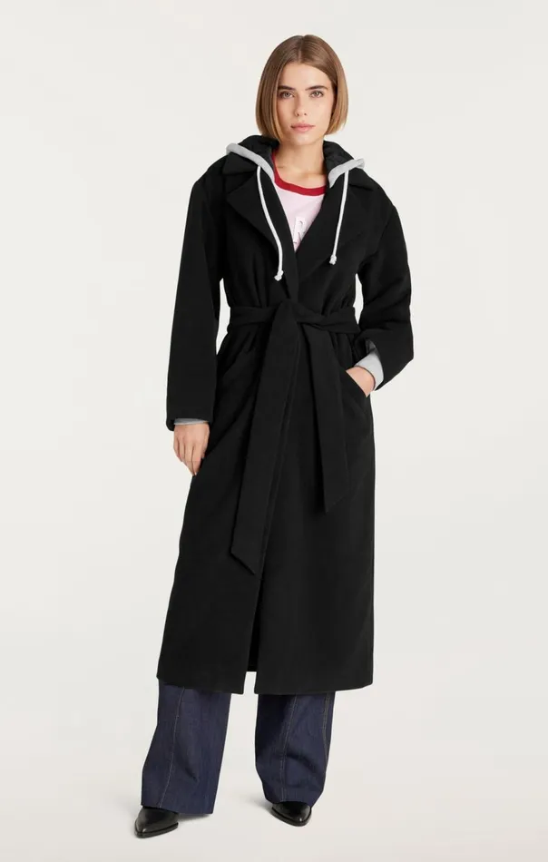 Cinq Sept Vander Coat Blackheathergrey Women Jackets