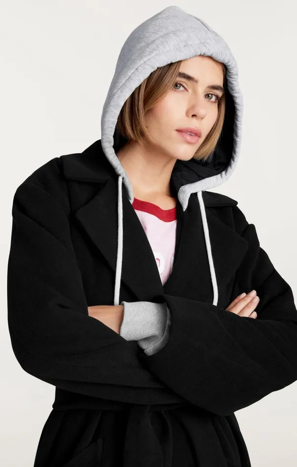 Cinq Sept Vander Coat Blackheathergrey Women Jackets